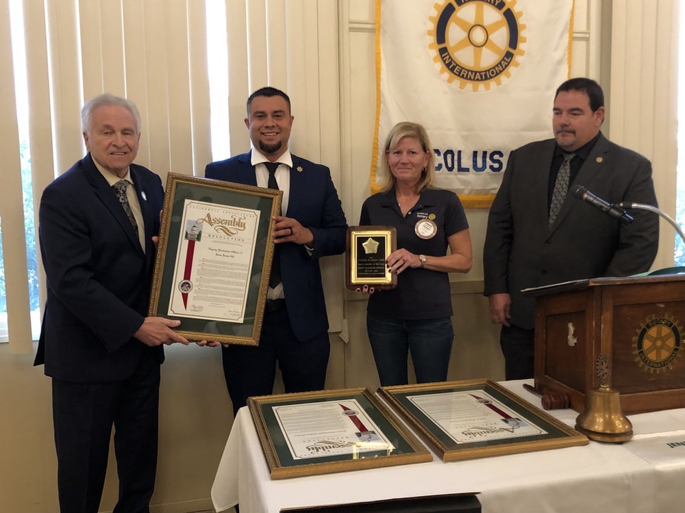 Colusa County Pioneer Review Colusa Rotary honors peace officers