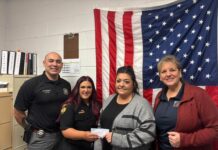 Deputy Sheriffs Donate to Officer Memorial