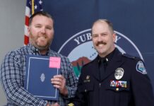Doble Receives Police Commendation